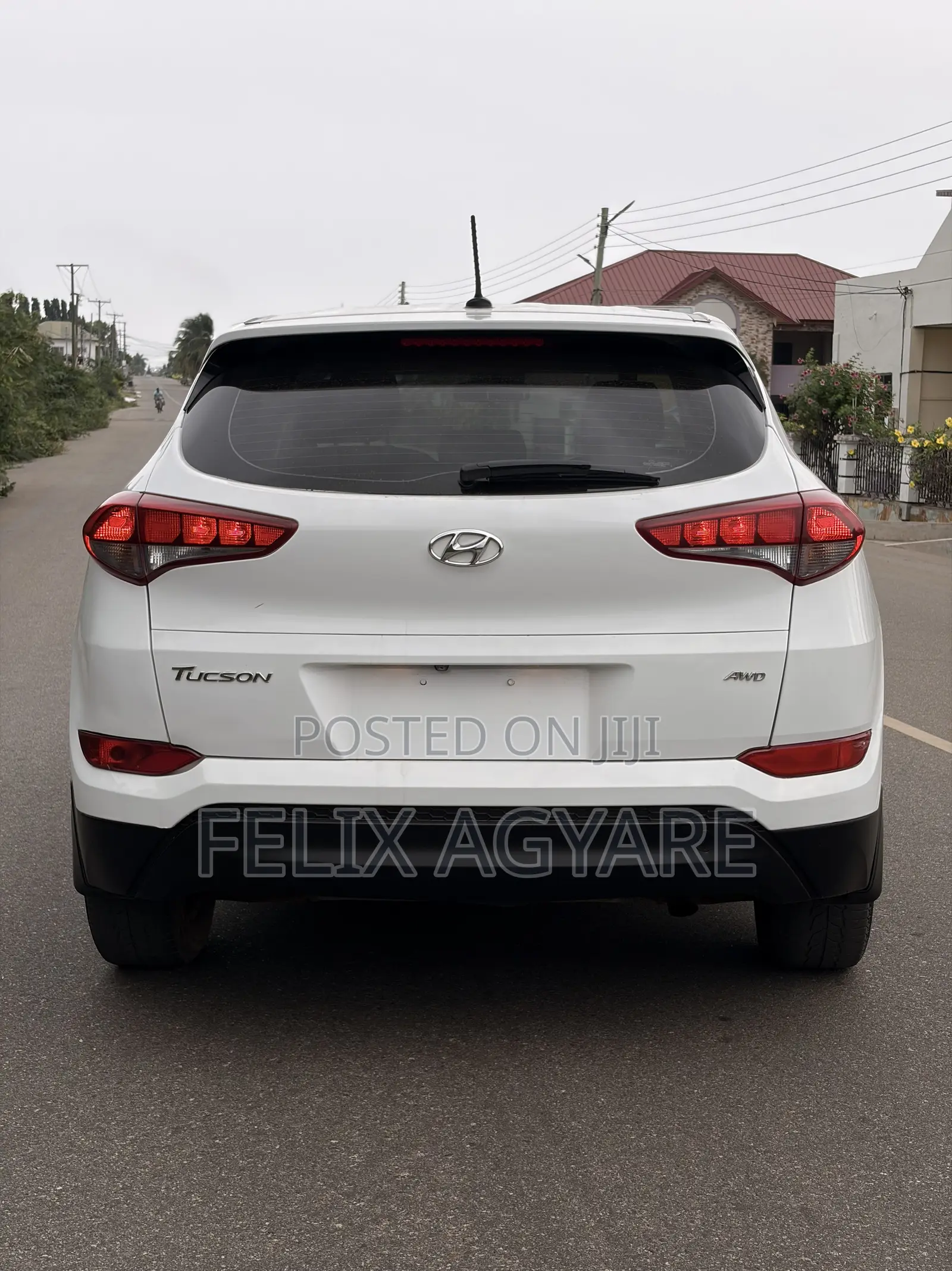 Hyundai Tucson Eco AWD 2017 White