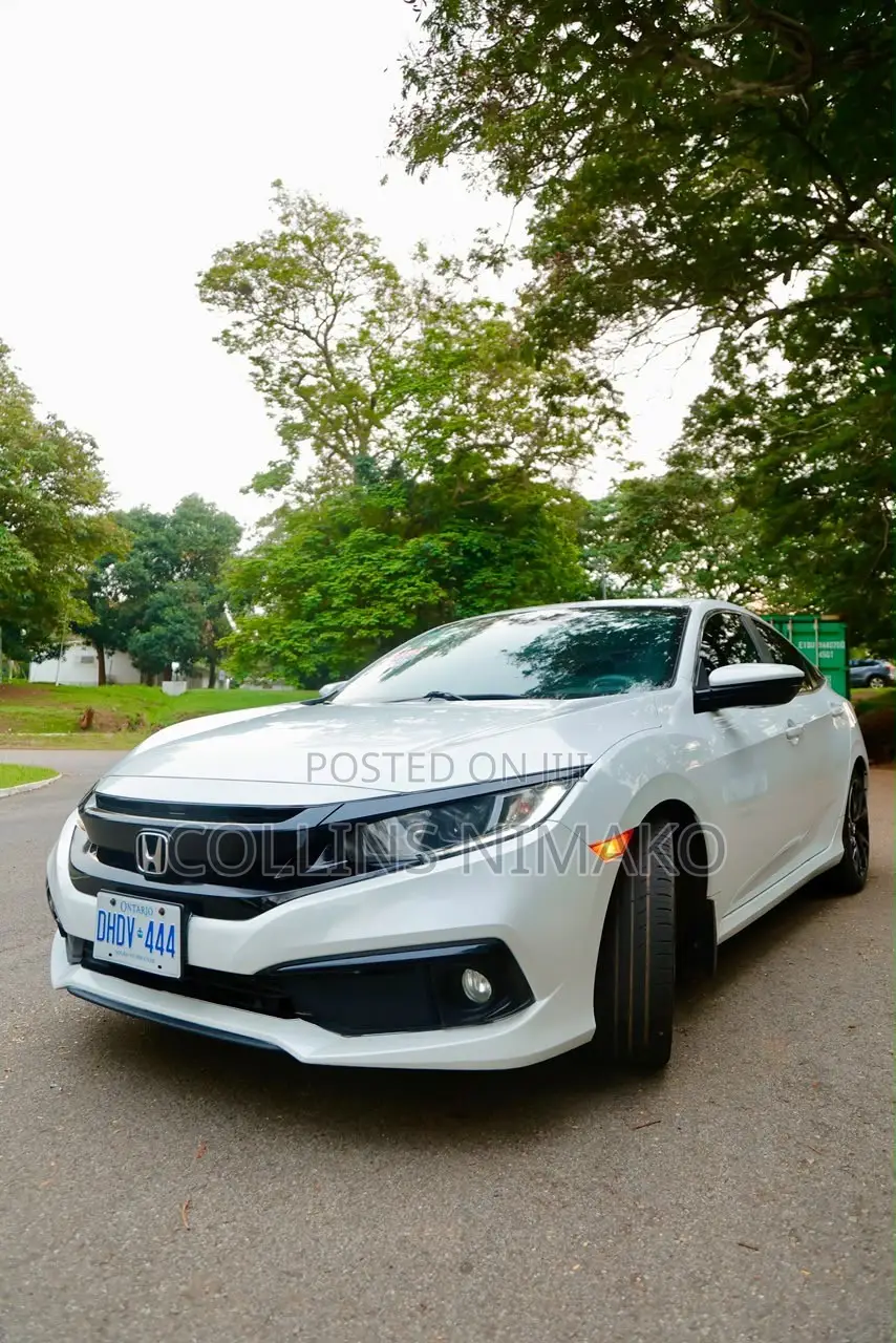Honda Civic Sport Sedan 2020 White