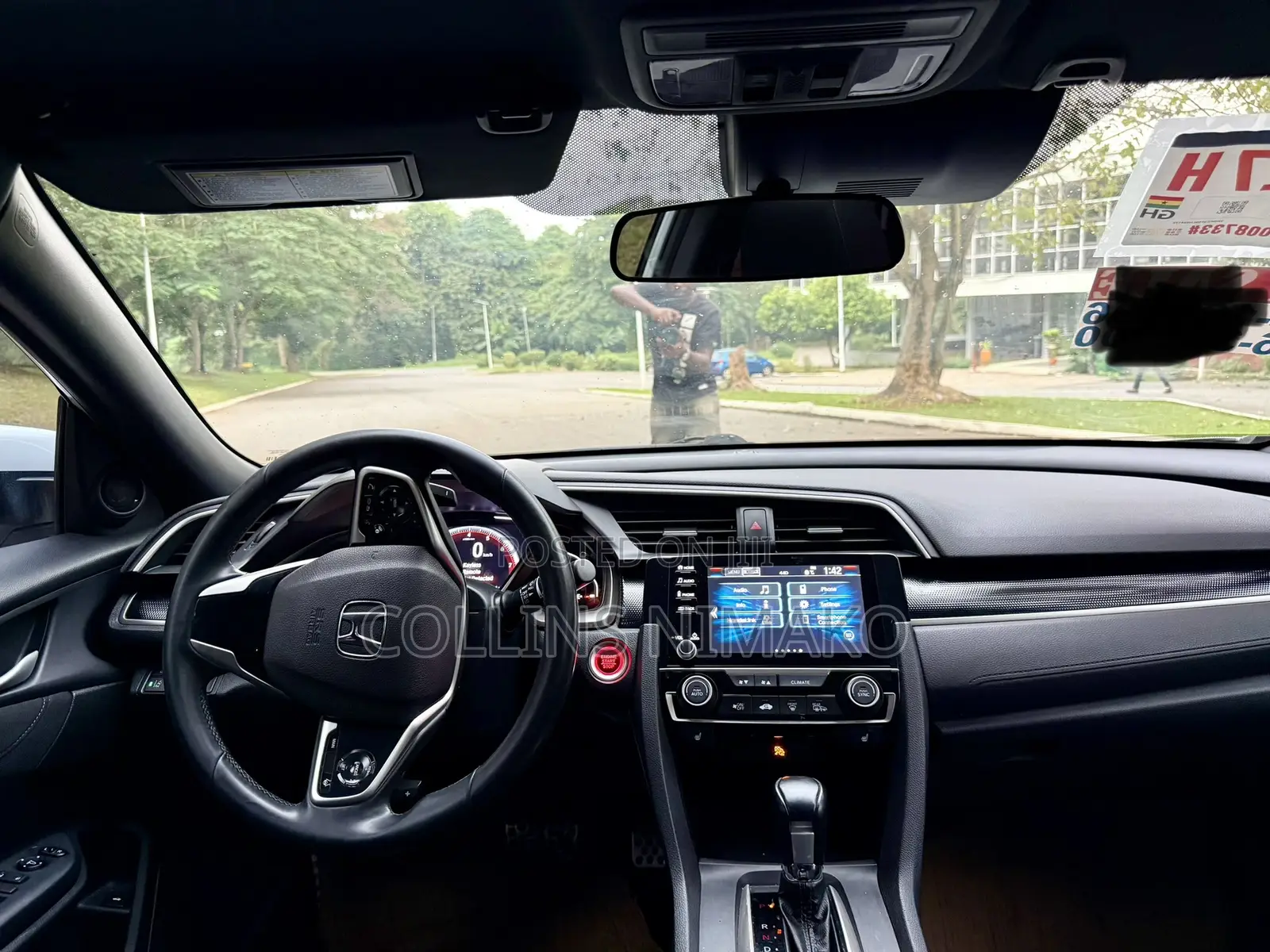Honda Civic Sport Sedan 2020 White