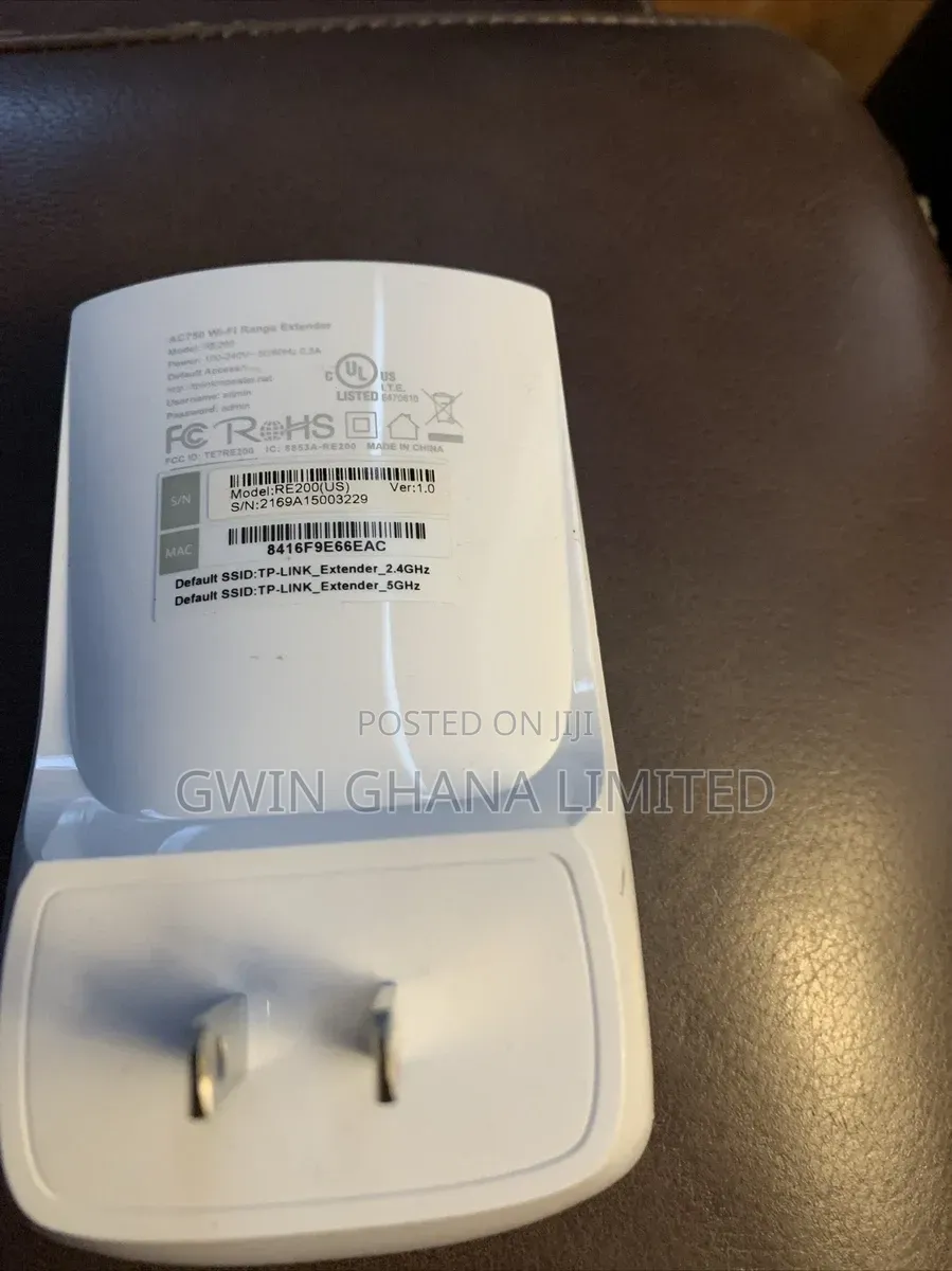 TP-Link Ac750 Universal Dual Band W-Fi Range Extender RE200