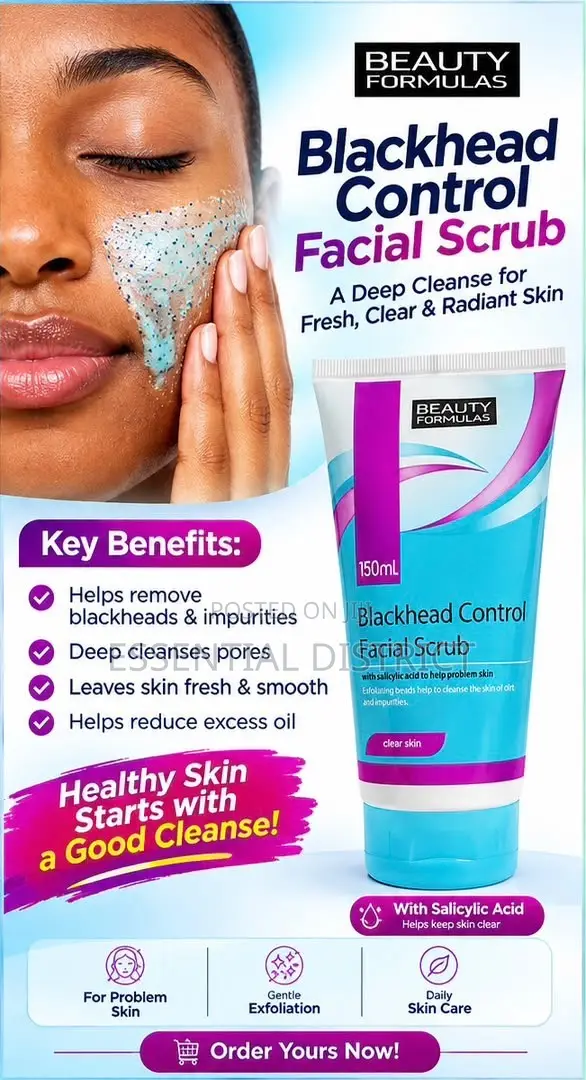 Blackhead Control Facial Scrub 