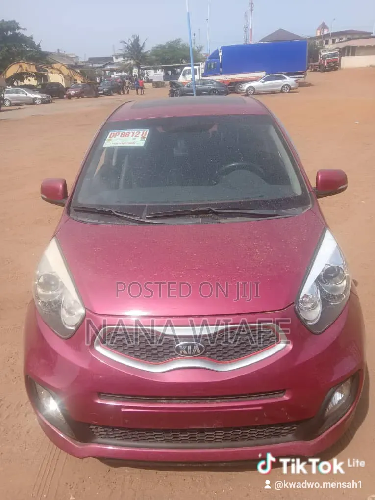 Kia Morning 2015 Red