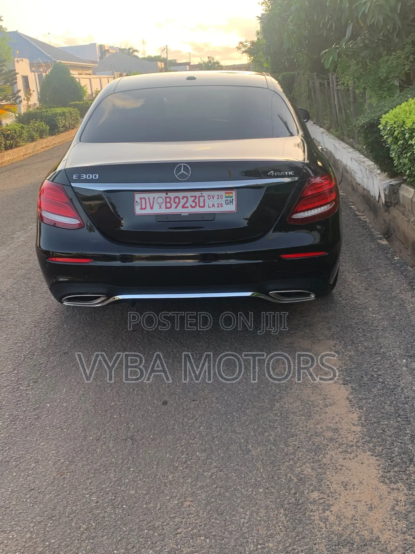 Mercedes-Benz E300 2018 Black