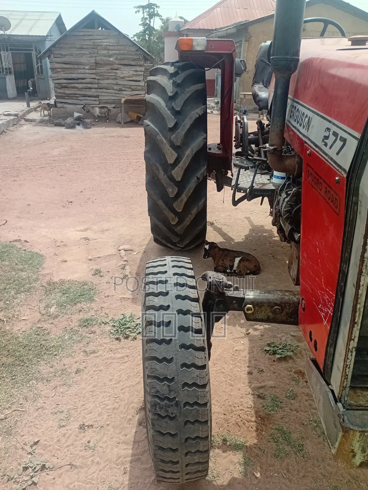 Ghana Used Tractor and Plough Very Nice