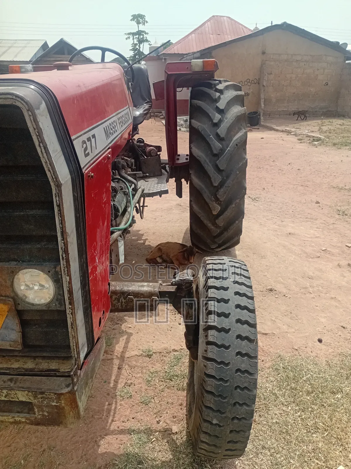 Ghana Used Tractor and Plough Very Nice