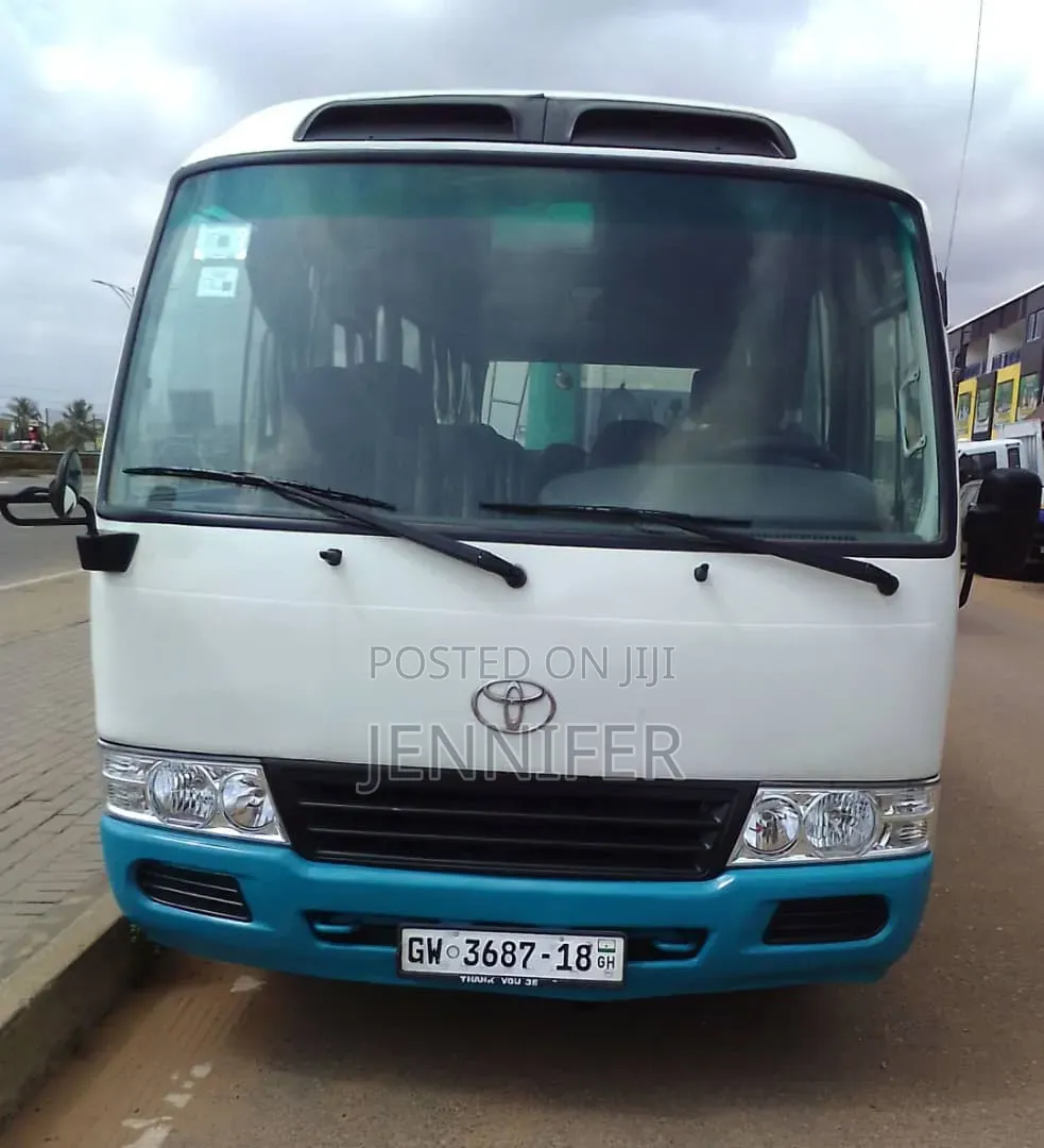 Toyota Coaster 2018 Blue