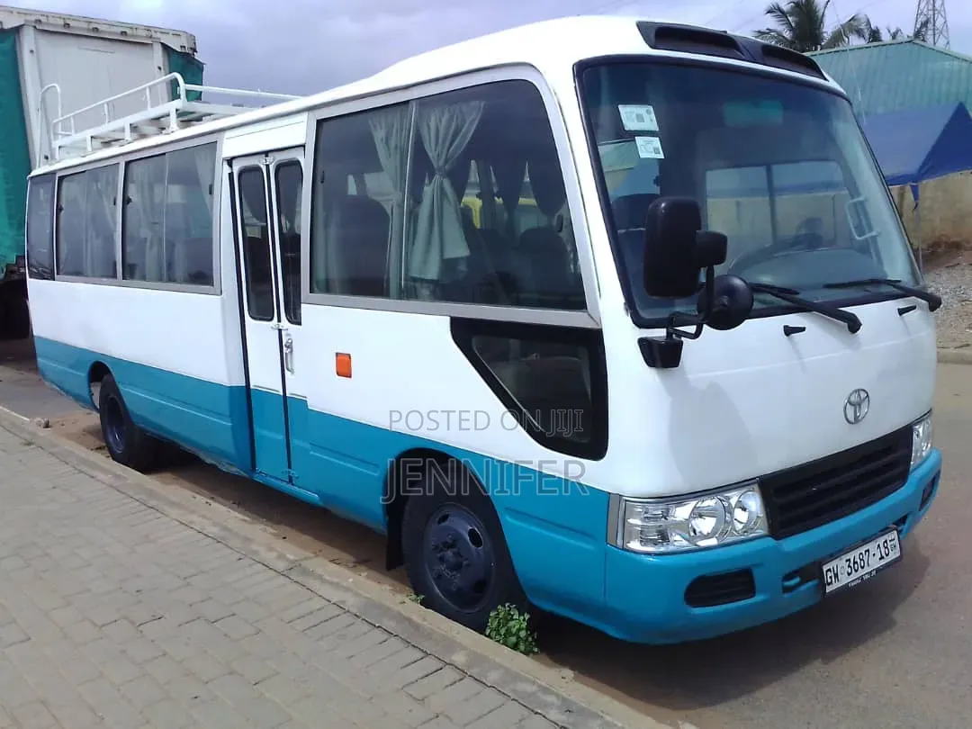 Toyota Coaster 2018 Blue