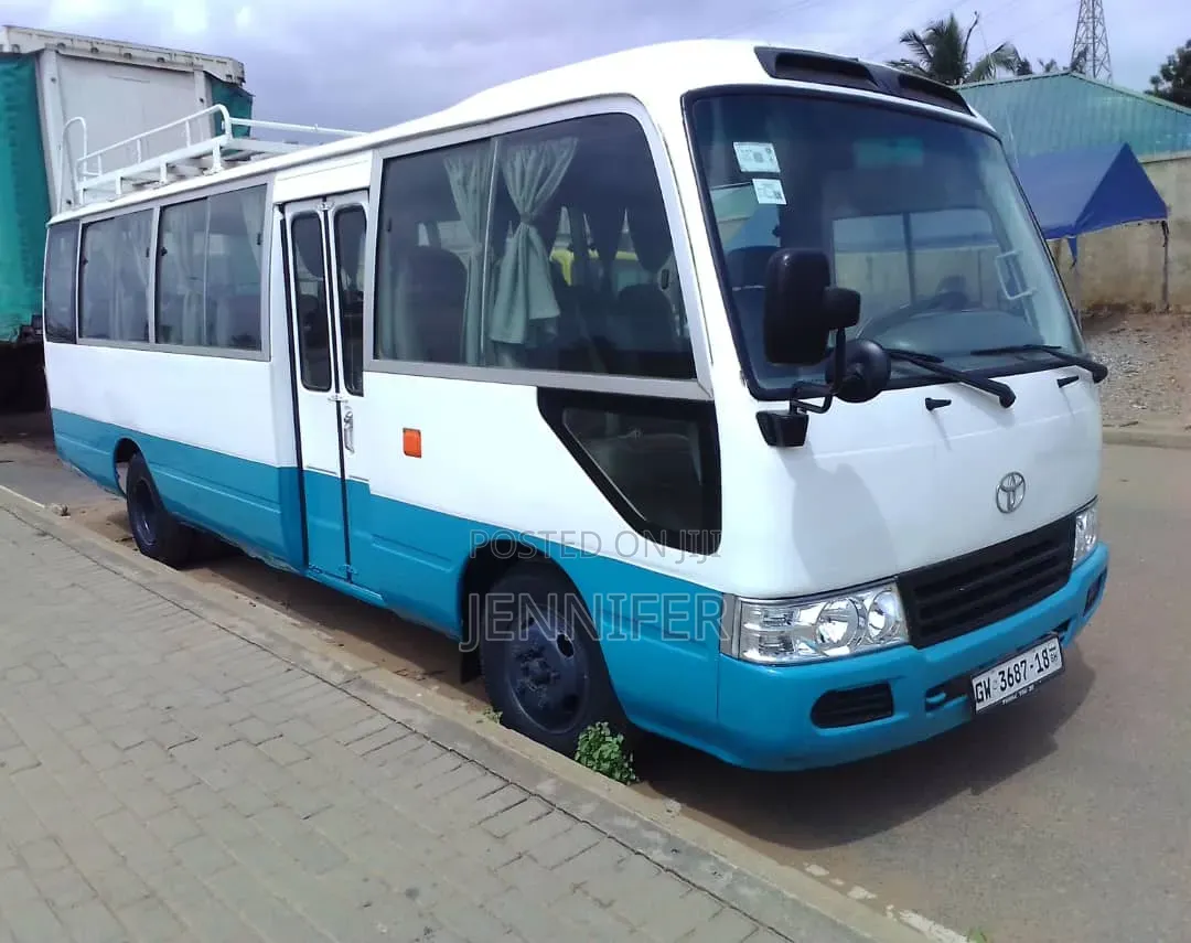 Toyota Coaster 2018 Blue