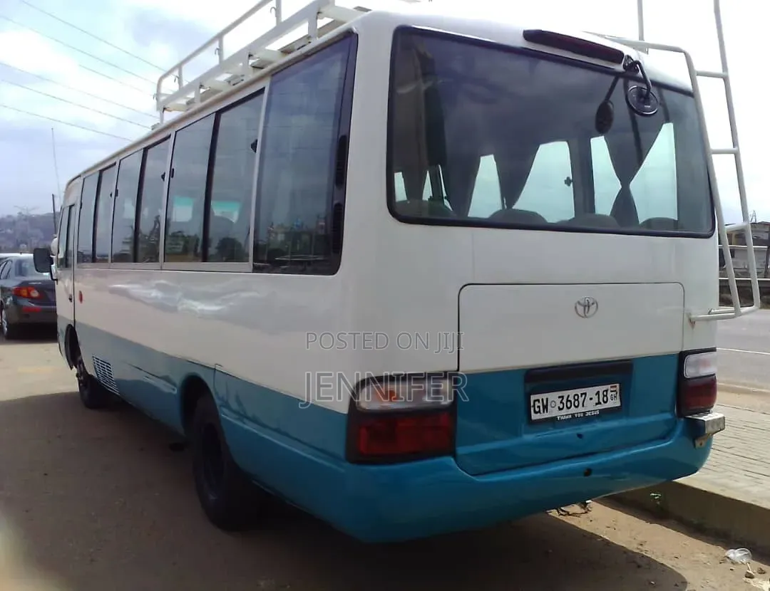 Toyota Coaster 2018 Blue
