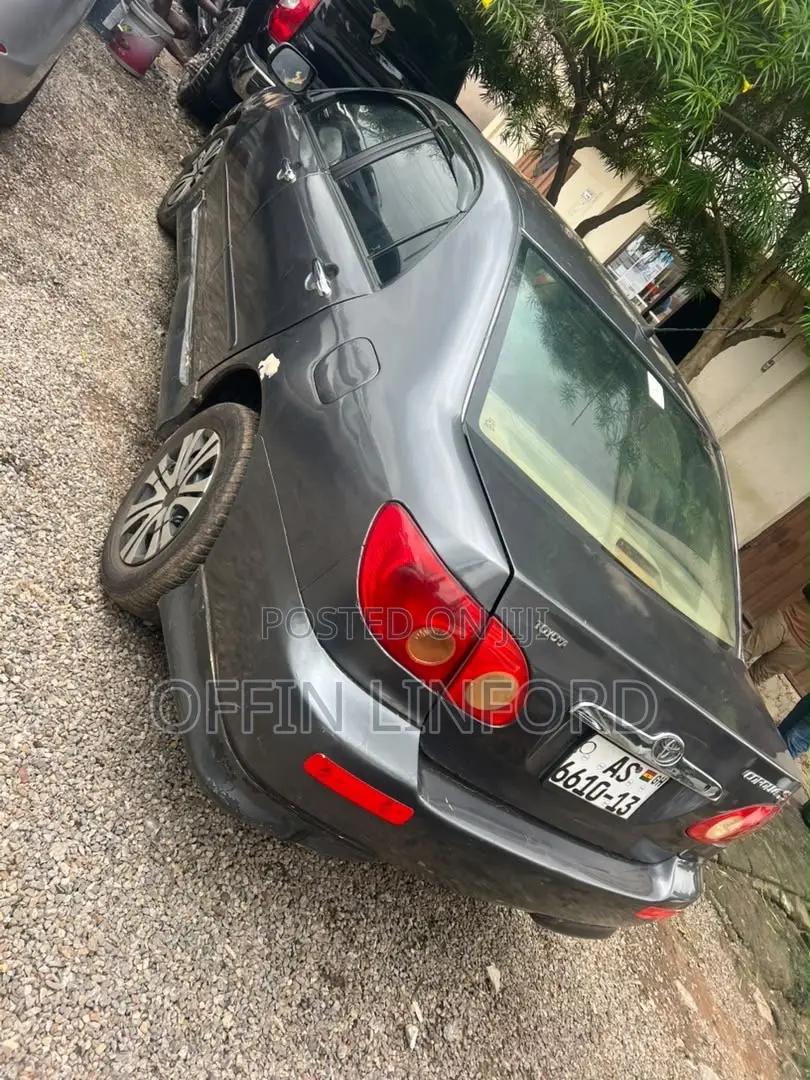 Toyota Corolla S 2007 Gray