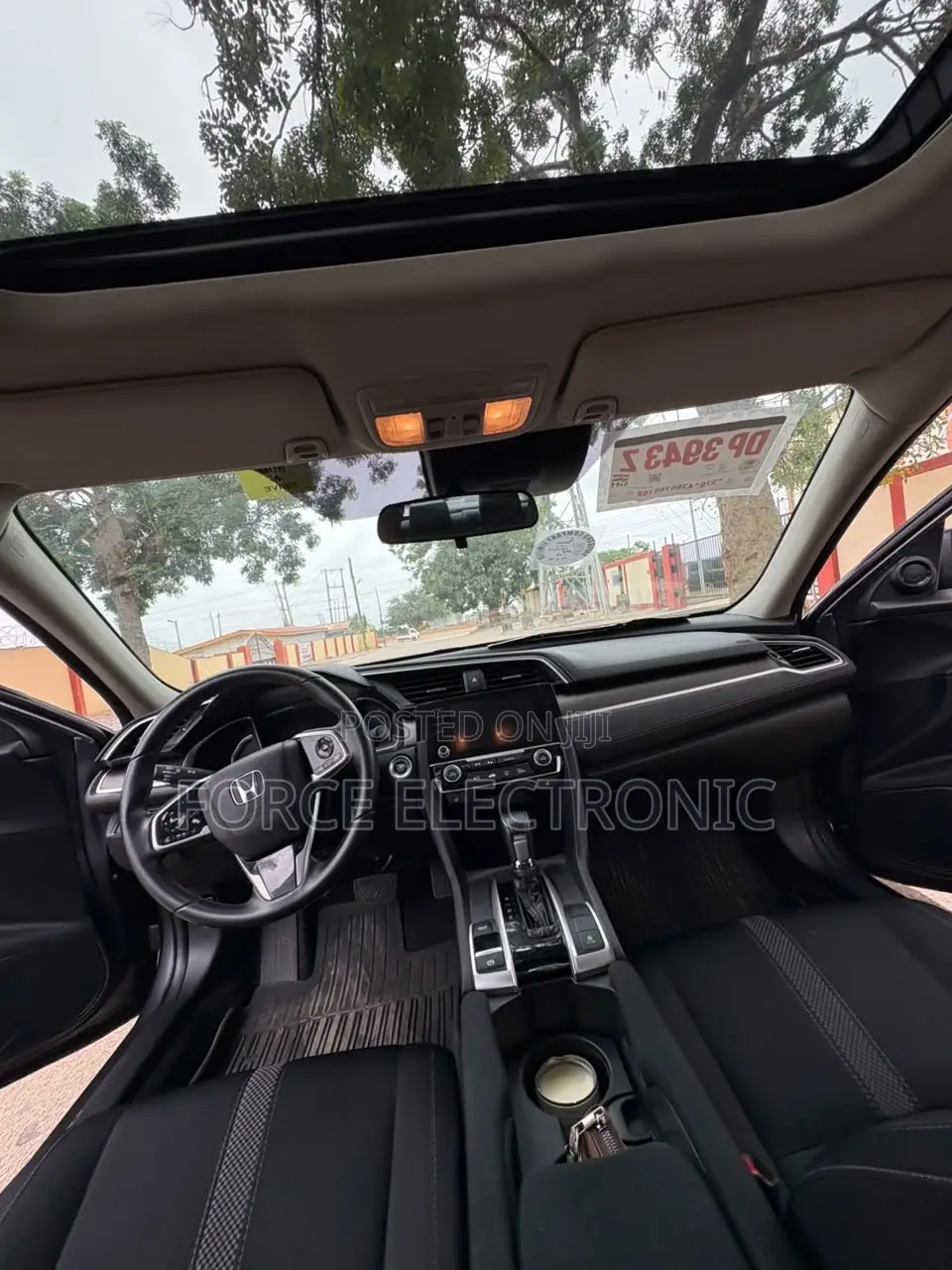 Honda Civic EX-L Sedan 2020 Silver