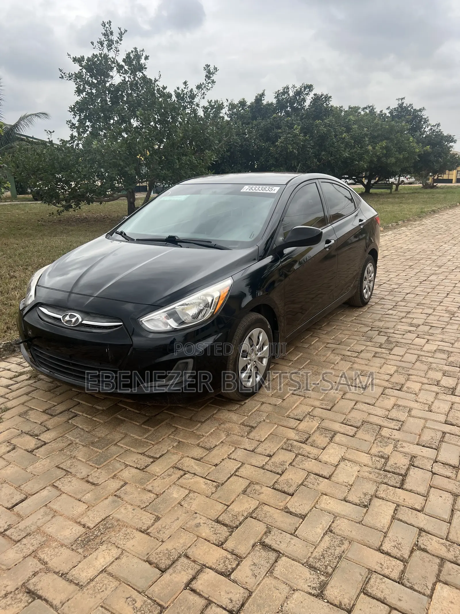 Hyundai Accent 2017 Black