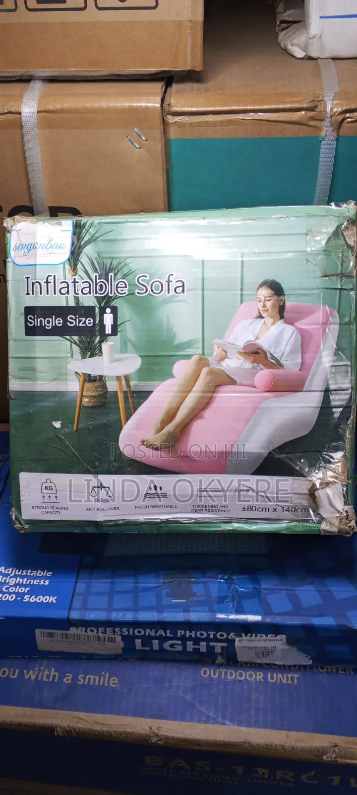 Latest Inflatable Sofa Single Size
