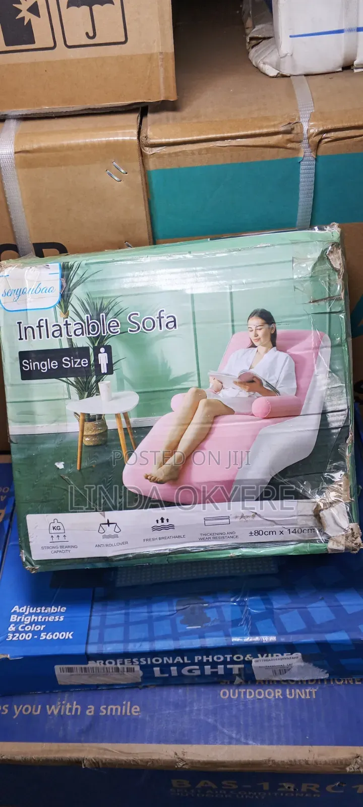 Latest Inflatable Sofa Single Size