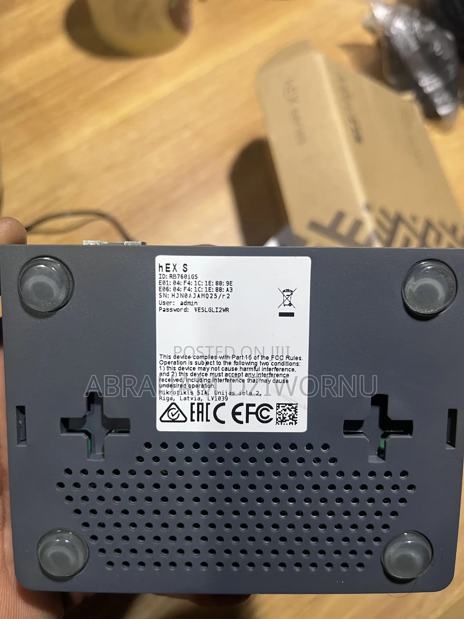 Microtik Hex RB760iGS