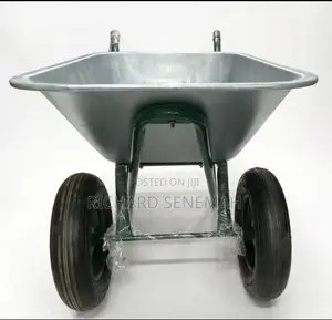 Double Tyre Wheel Barrow