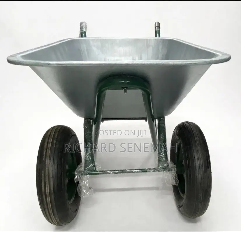 Double Tyre Wheel Barrow