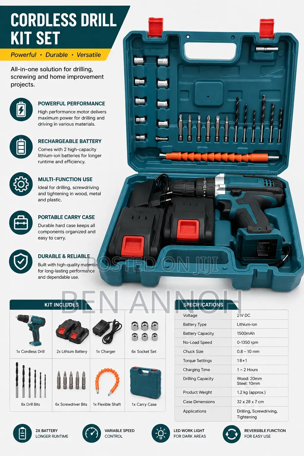 Bosch Cordless Drill