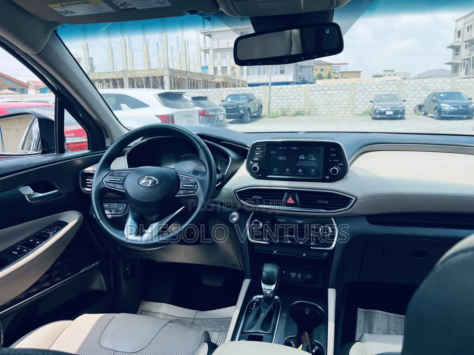 Hyundai Santa Fe Limited 2.4 AWD 2020 Black