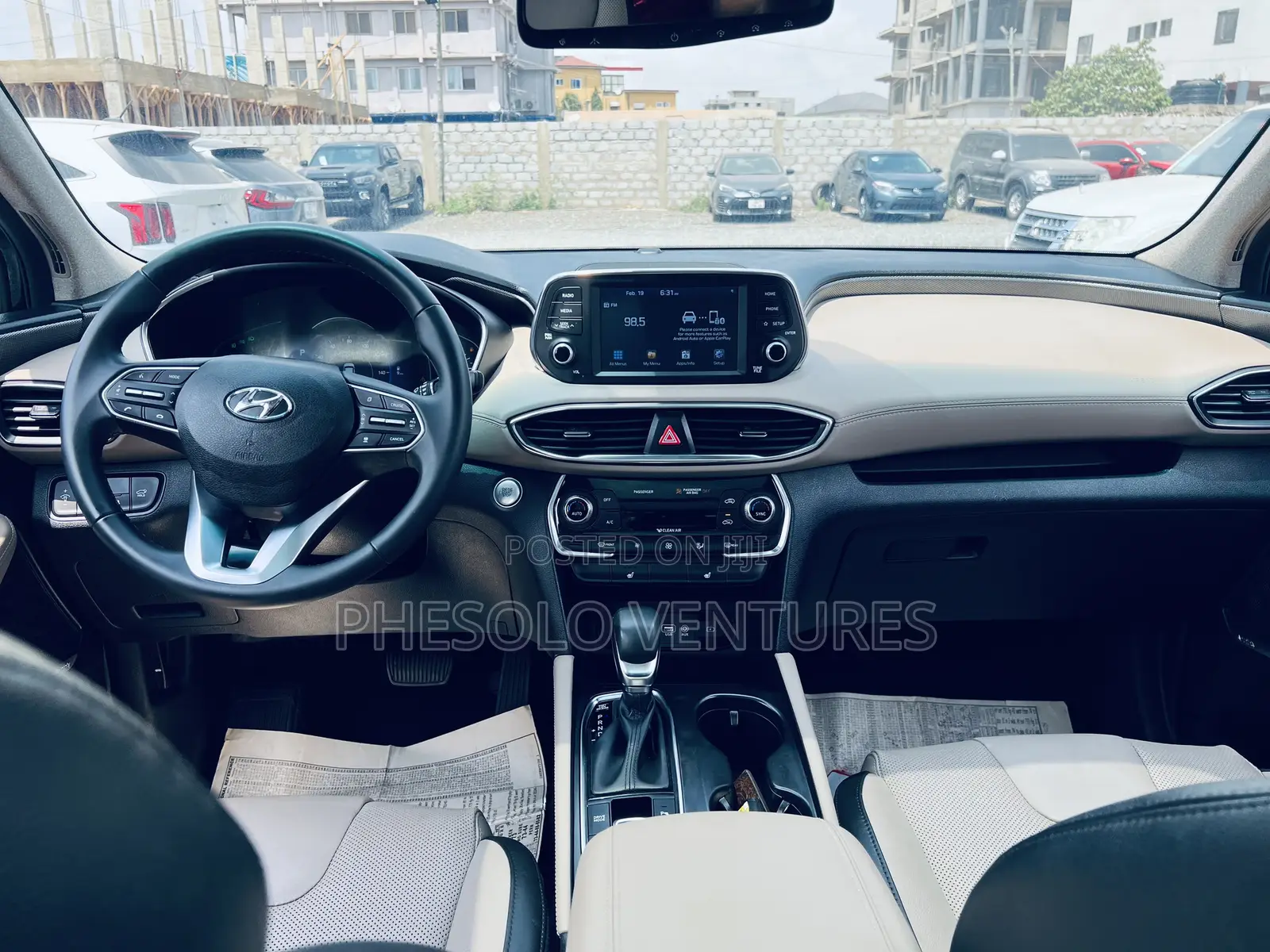 Hyundai Santa Fe Limited 2.4 AWD 2020 Black