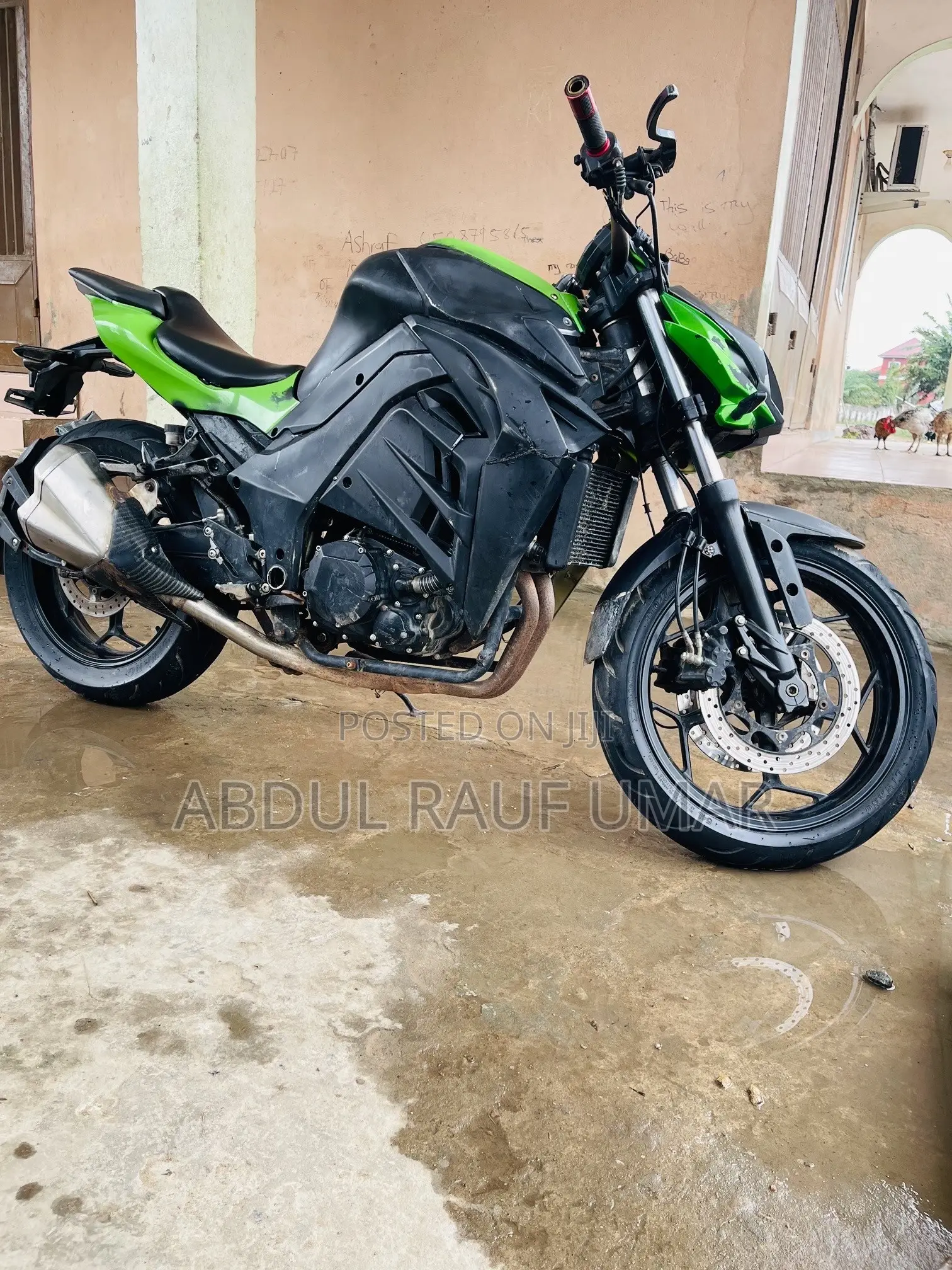 Kawasaki Z400 2020 Green