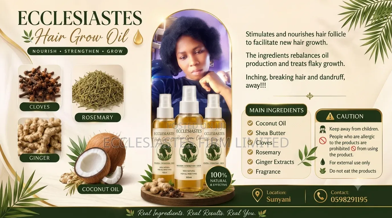 Hair Growth Oil and Cream
