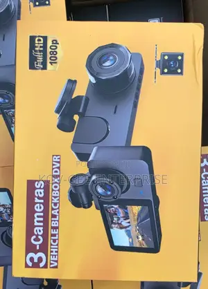 Triple Recording (Front+interior+rear) + 32G Dashcam, 1080P HD Dashcam