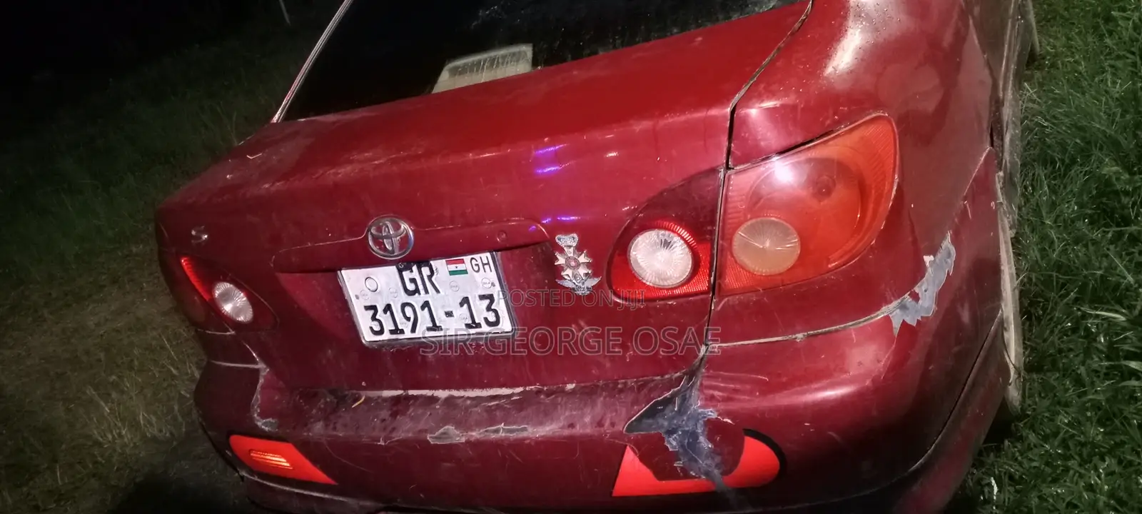 Toyota Corolla S 2005 Red