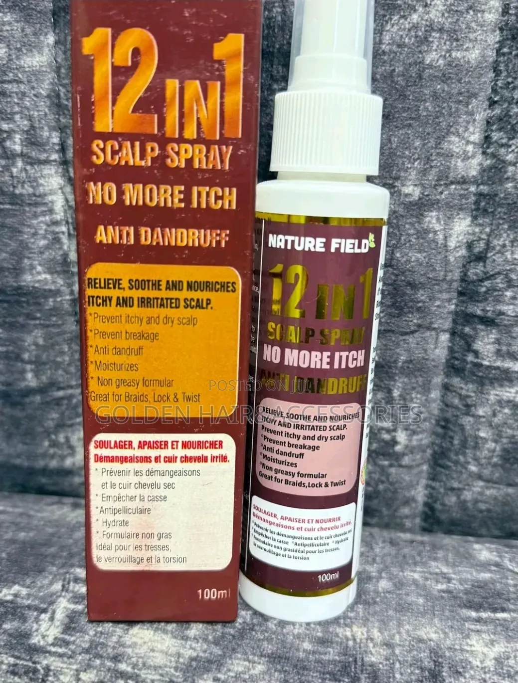 Miracle 12in1 Anti Dandruff and Itching Spray