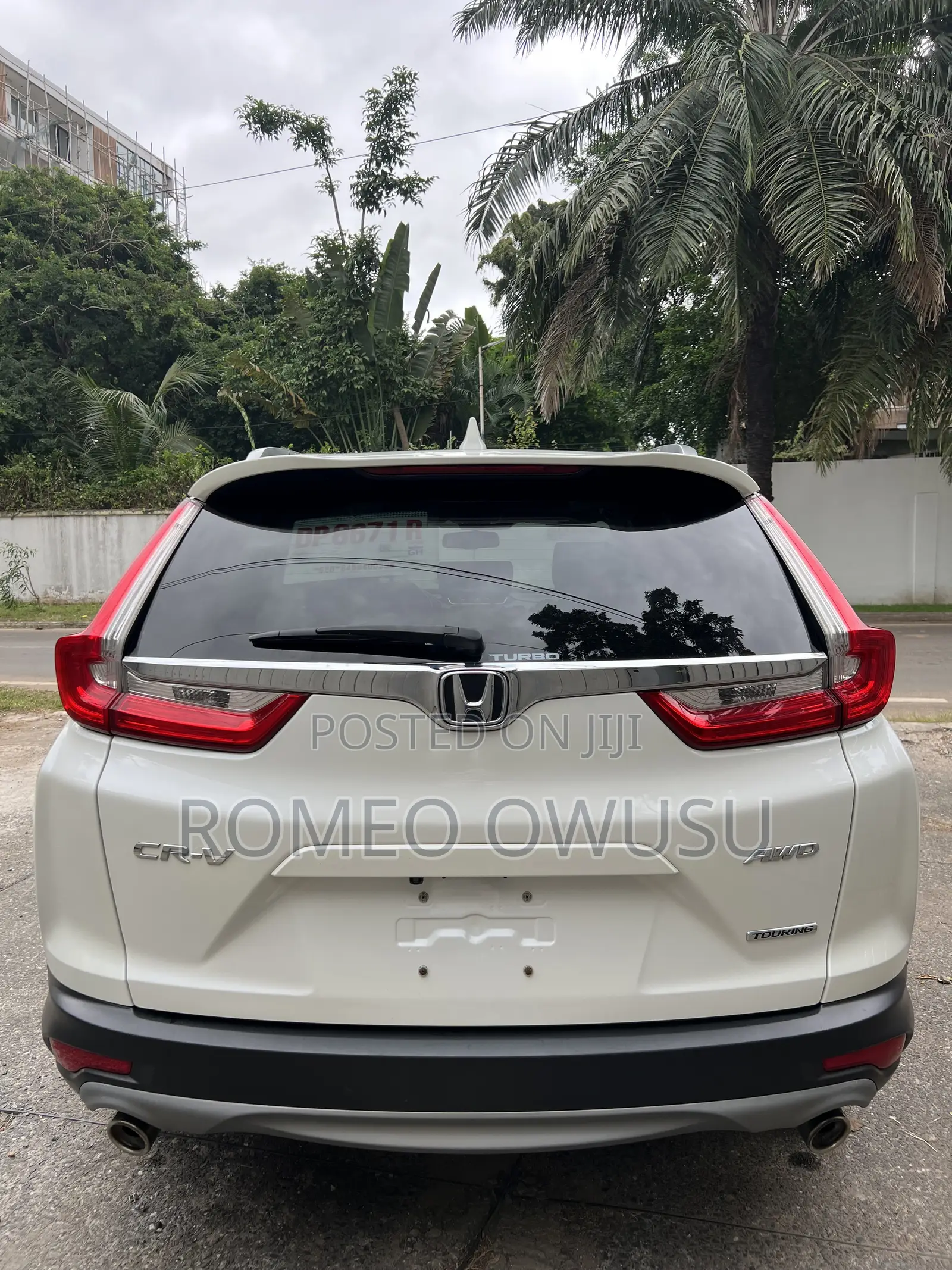 Honda CR-V Touring AWD 2018 White