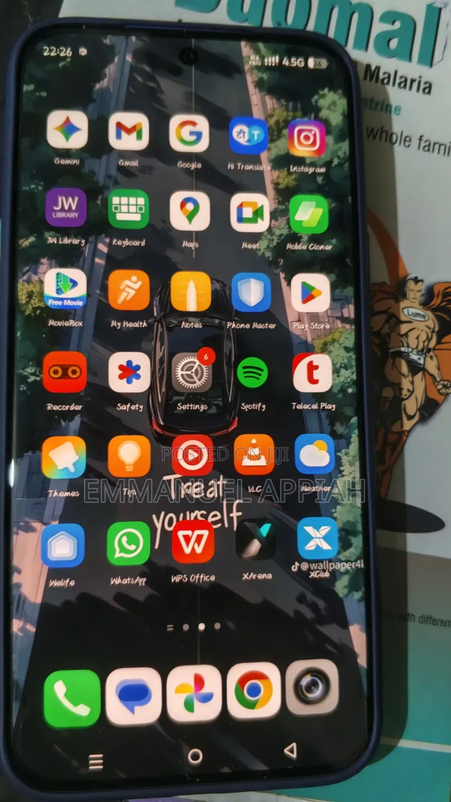 Infinix Note Edge 256 GB Blue