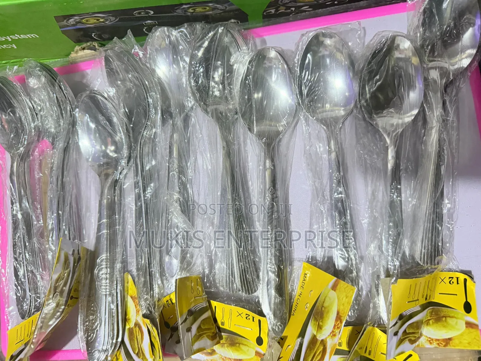 12 PCS Stainless Steel Table Spoons