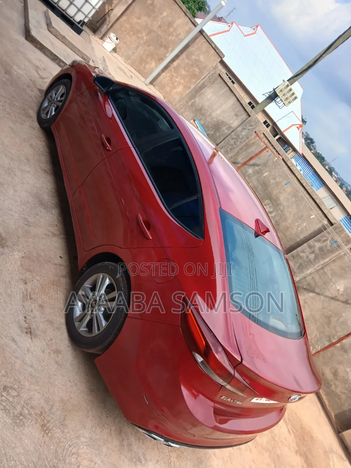 Hyundai Elantra Sport Sedan FWD (1.6L 4cyl 6M) 2017 Red