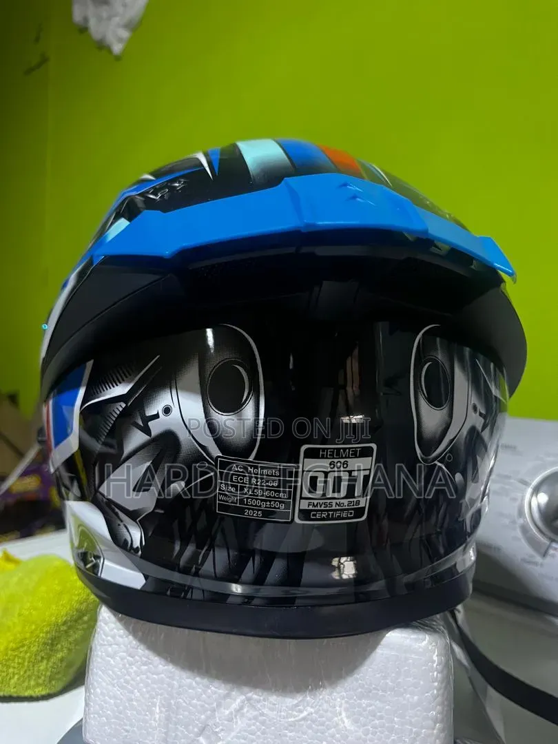 Motorcycle Helmet 2 in 1 Open Face