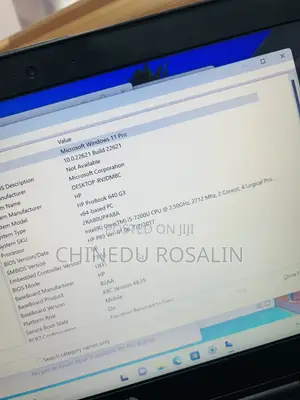 Laptop HP ProBook 640 G3 8GB Intel Core i5 SSD 256GB