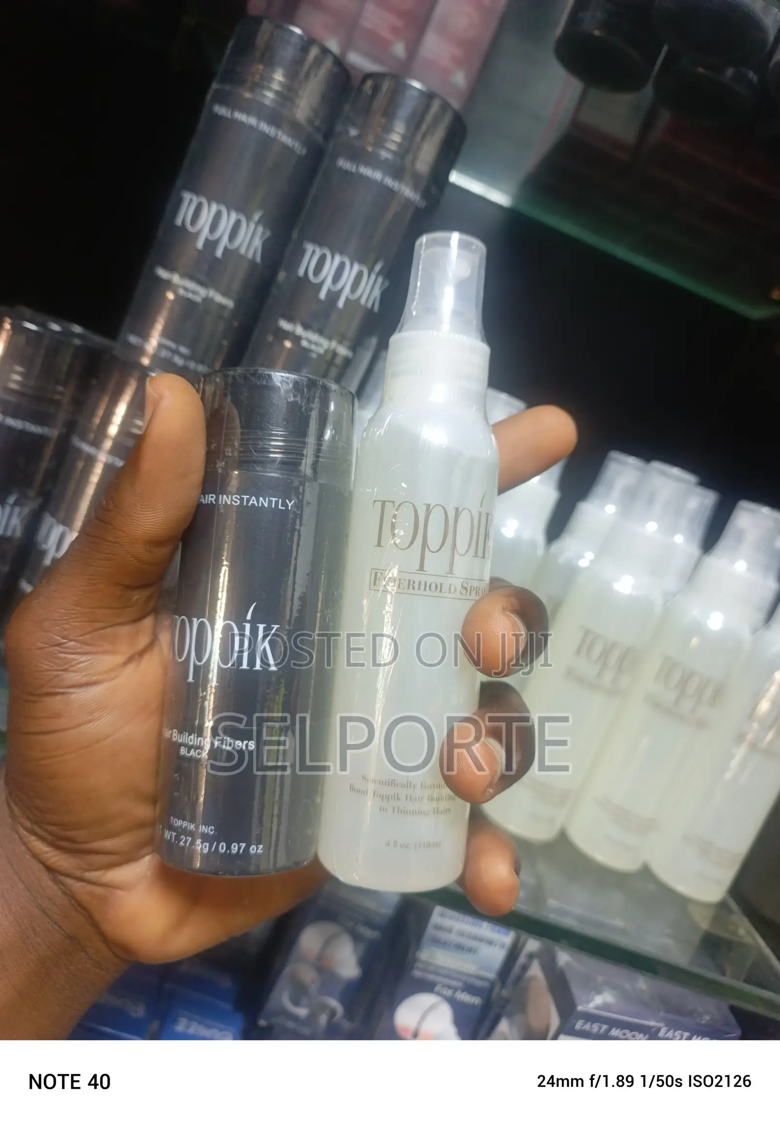 Toppik Hair Building Fibers and Holding Spray