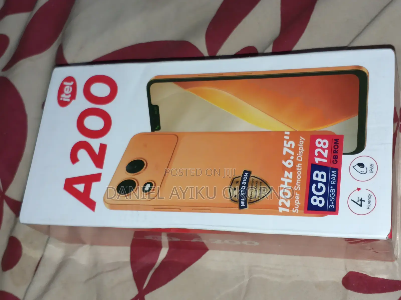 New Itel A200+ 128 GB Blue