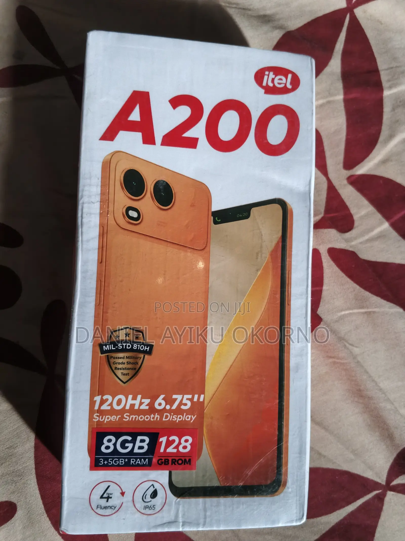 New Itel A200+ 128 GB Blue