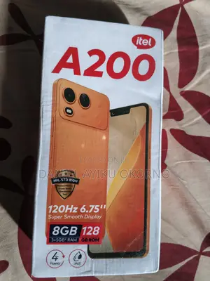New Itel A200+ 128 GB Blue