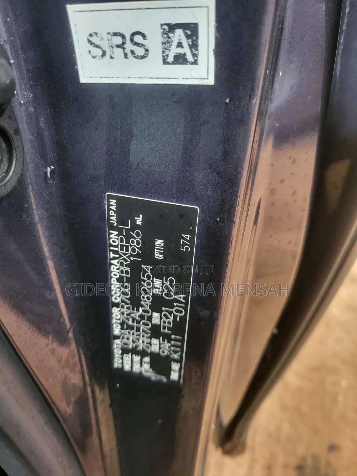 Toyota Voxy 2012 Black