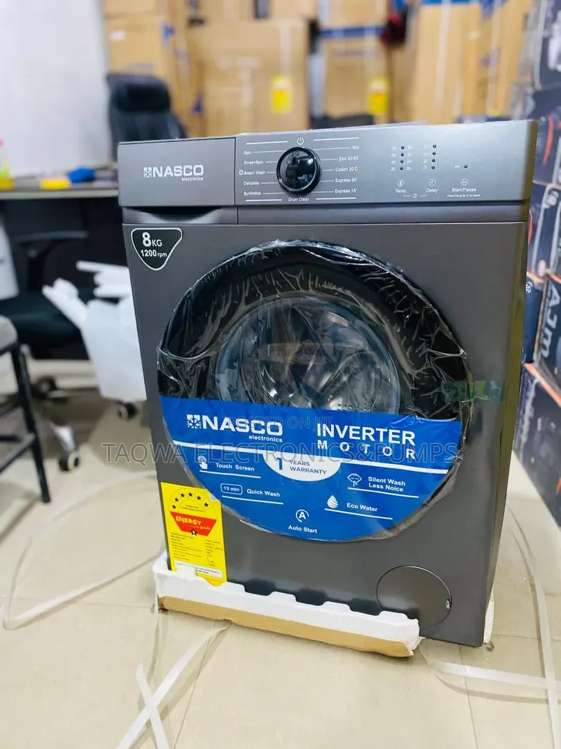Ant Rust Nasco 8kg Front Load Washing Machine