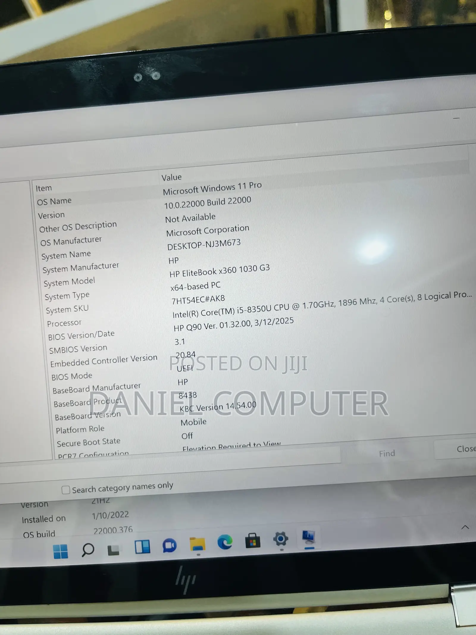 Laptop HP EliteBook 1040 G3 8GB Intel Core i5 SSD 256GB