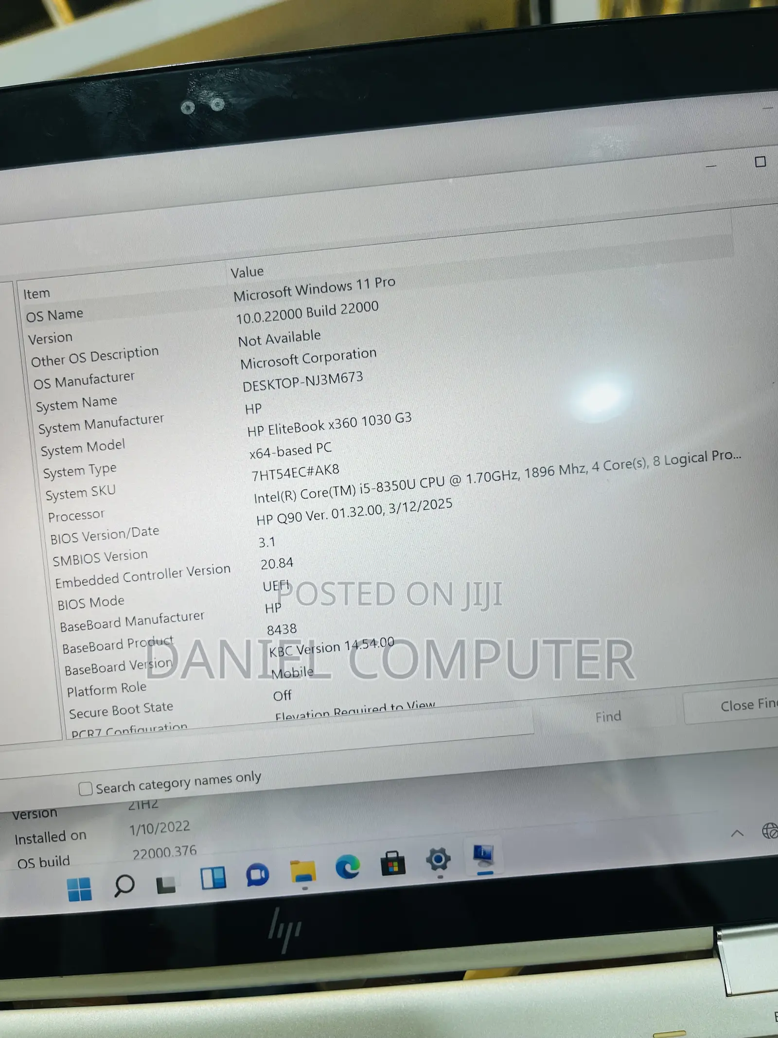 Laptop HP EliteBook 1040 G3 8GB Intel Core i5 SSD 256GB
