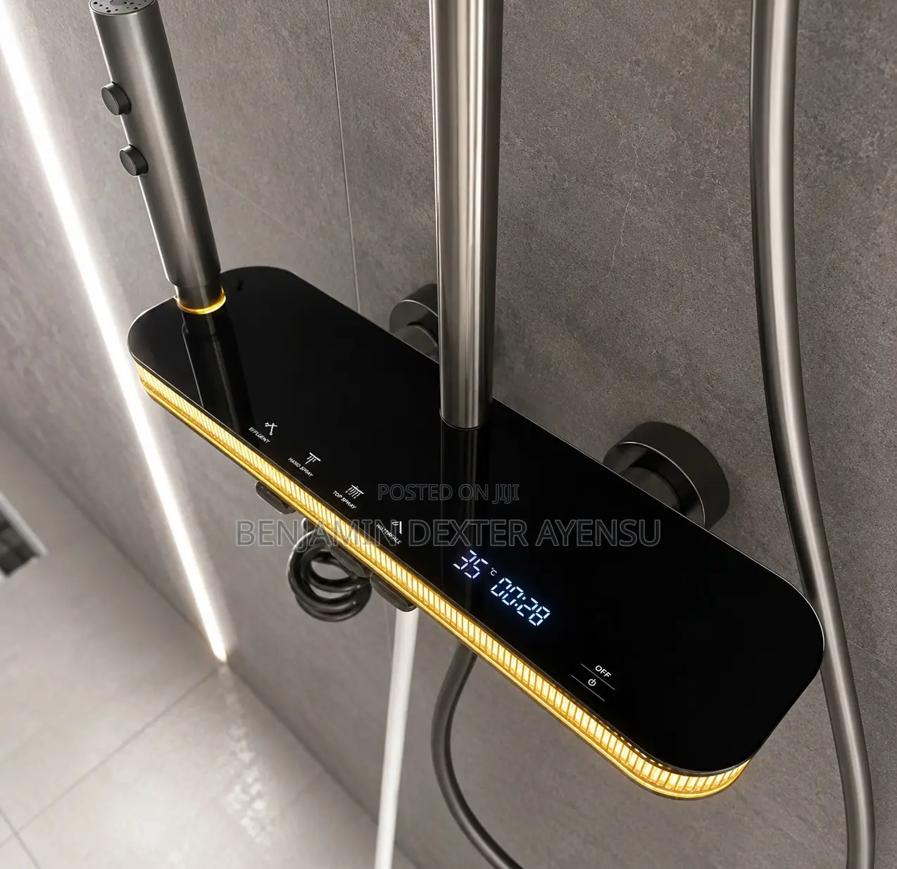 Classic LED Shower Lights With Style