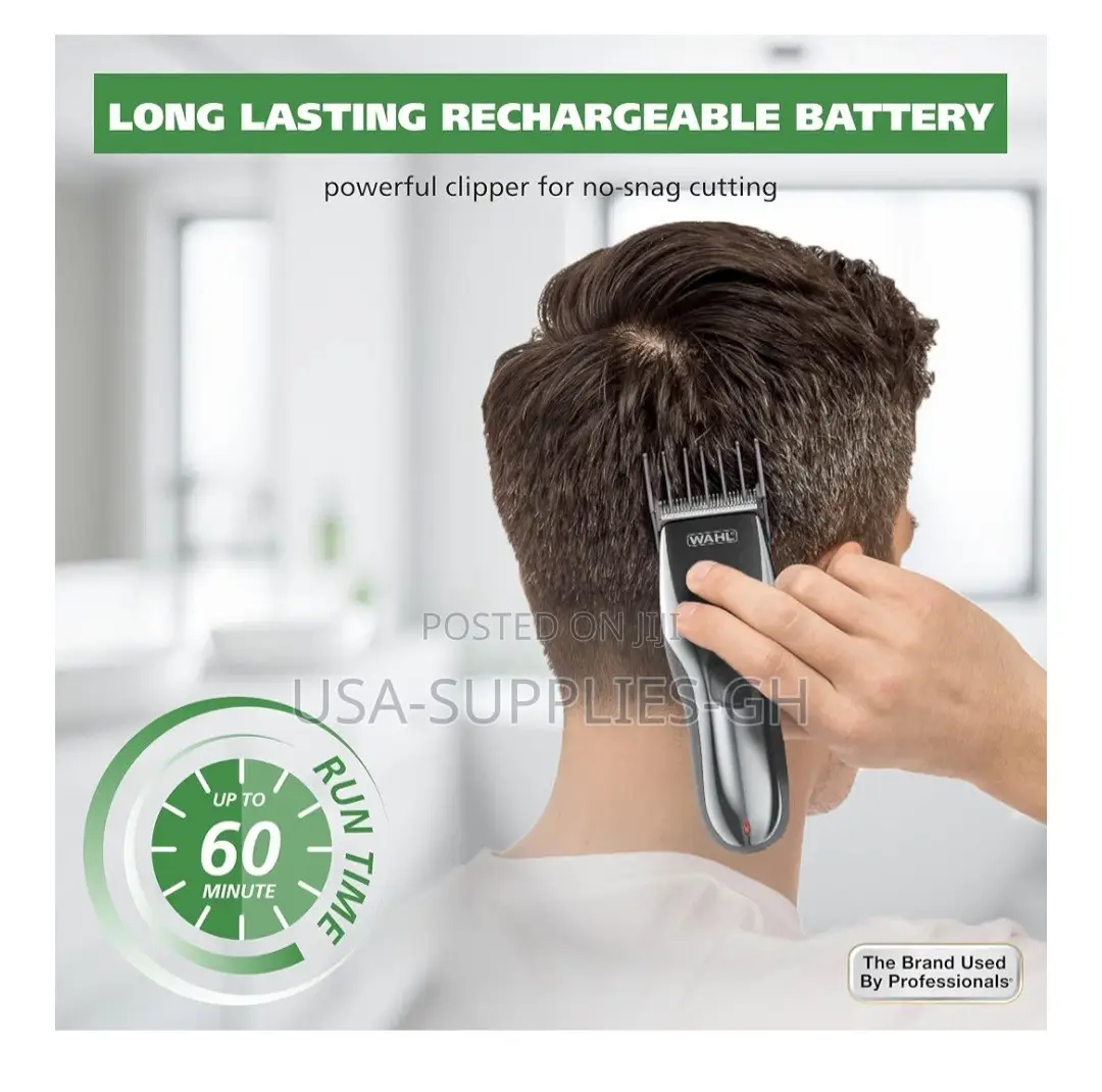 Wahl Clipper Rechargeable Cord/Cordless Hair Clipper Trimmer From USA