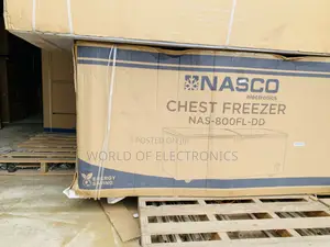 Nasco 545 LTRS Double Door Chest Freezer – Gold (NAS-800FL-DD)