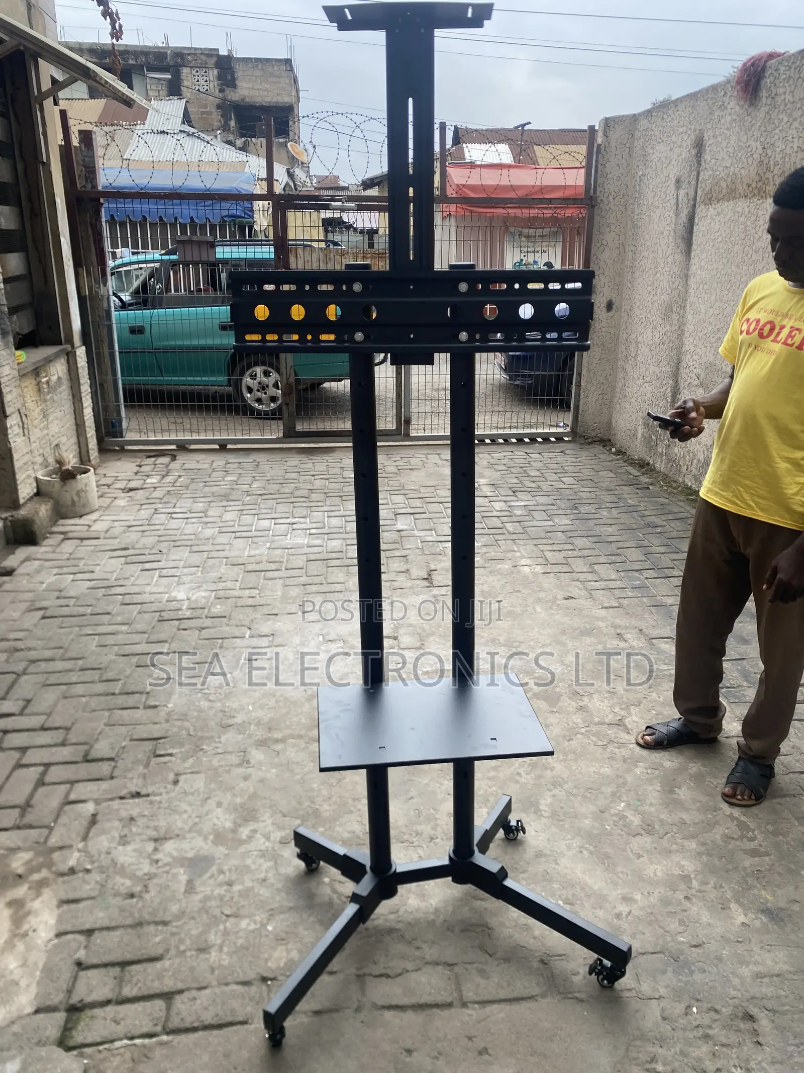 Alpha Mobile TV Stand