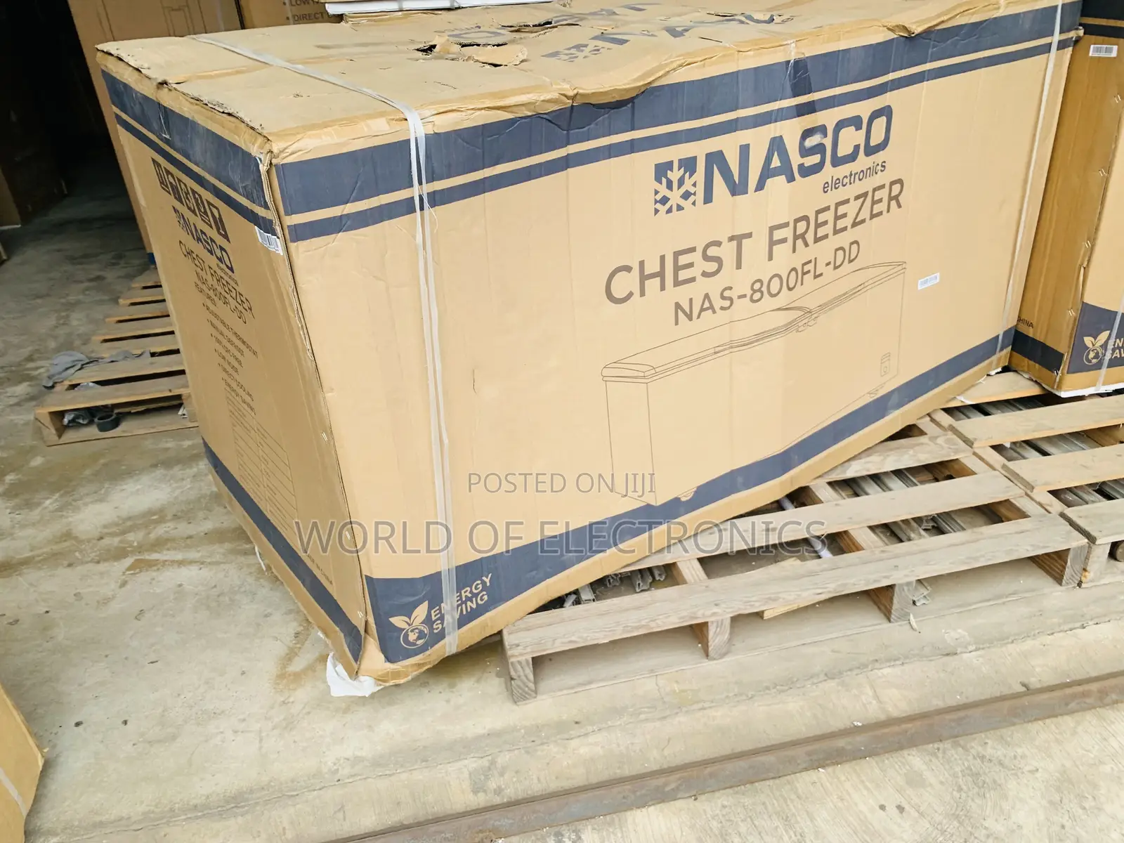 Get a New Nasco 545 LTRS Double Door Chest Freezer – NAS-800FL-DD