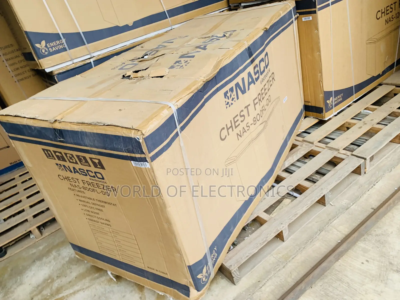 Grab the New Nasco 545 LTRS Double Door Chest Freezer – NAS-800FL-DD