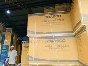Limited Stock Nasco NAS-850FL-DD 600-Liters Double Door Chest Freezer